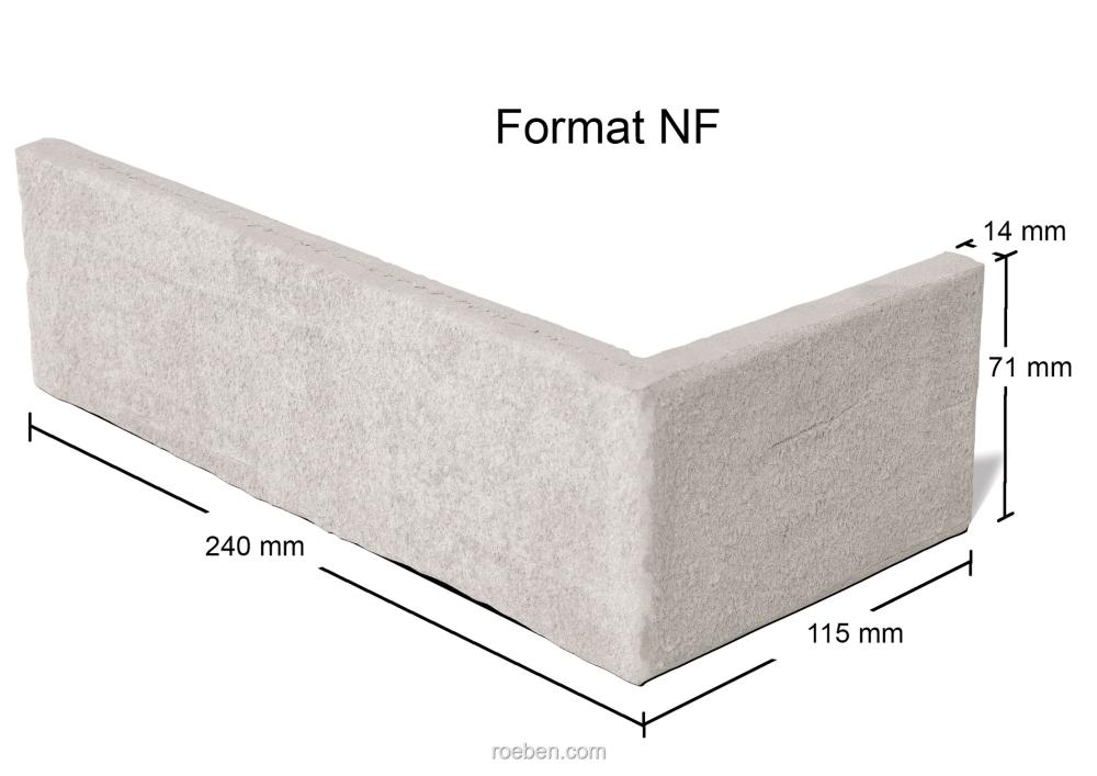 Vermaßung NF-Riemchen